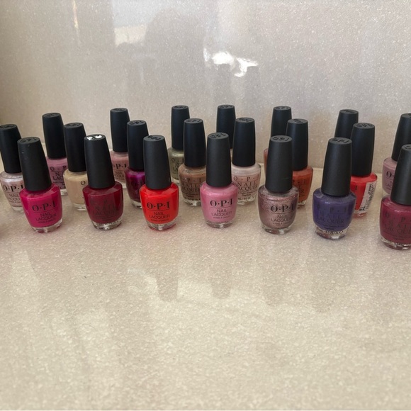 OPI Nail Polish Collection -20 bottles- Red Pink Purple and More